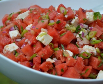 Fräsch vattenmelonsalsa