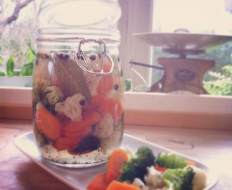 Picklade grönsaker