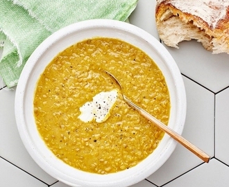 linssoppa med curry