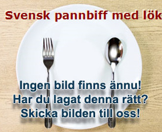 Svensk pannbiff med lök