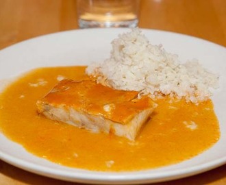 Curryfisk i ugn
