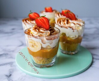 Banoffee pie i glas