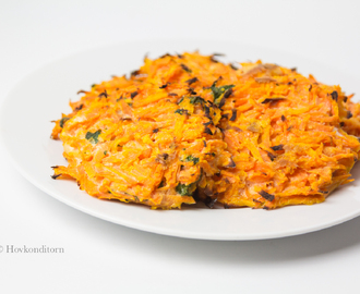 Oven-Baked Carrot Patties