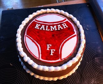 Kalmar FF-tårta