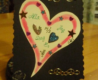 Alla Hjärtans Dag kort till mina föräldrar (febr 2010)