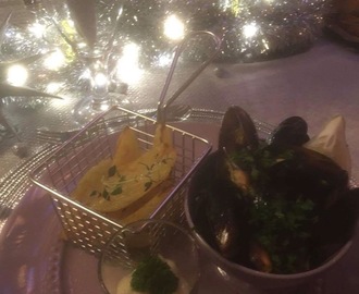 Moules Frites med Aioli