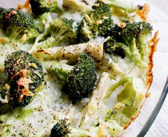 Meat Free Monday: Mozarella Gratinated Fennel & Broccoli