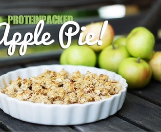 Proteinpacked apple pie!