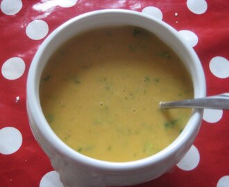 Soppa med sötpotatis