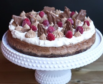 Chokladcheesecake med daimfluff (glutenfri)