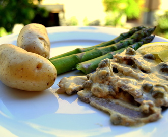 Vitello tonnato (Kalv i tonfisksås)