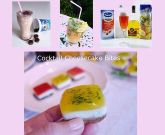 Cocktail Cheesecake Bites