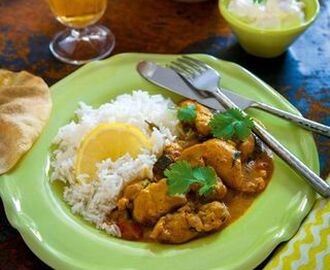 Kerala curry med kyckling