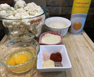 Homemade Gluten Free Cauliflower Tots Recipe