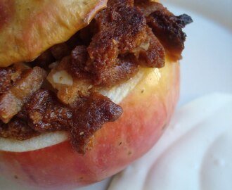 Gör äppelgömmor av överblivna julpepparkakor!