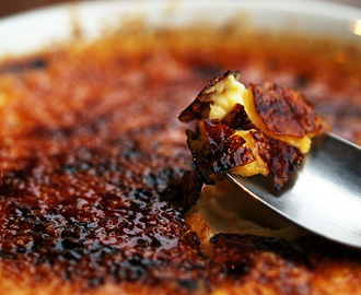 Creme brûlée med lakrits