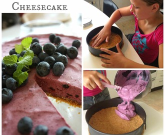 Cheesecake - Blåbärscheesecake