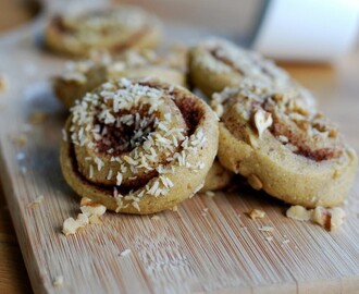 Kanelbullar med mandel och bovete