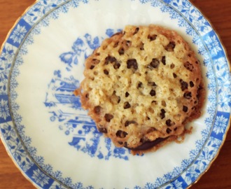 Dubbla havreflarn med chokladsmörkräm