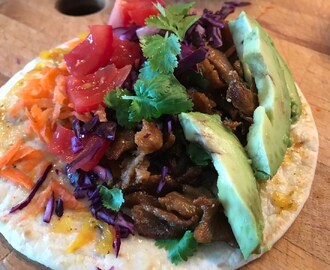 Nya favvo lunchen - vegan förstås ? (vegan mini burrito)