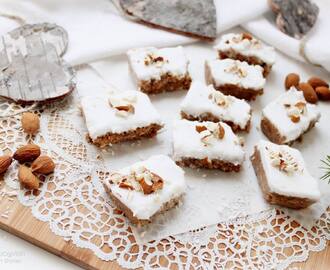 RAW Fig and Gingerbread Squares