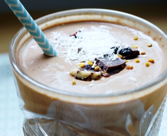 Chrunchy chocolate smoothie