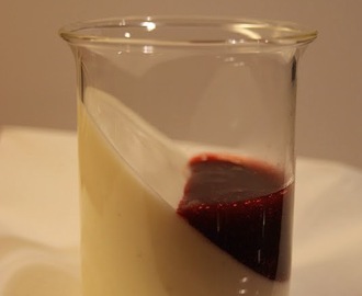 Kryddig Yoghurtpannacotta med hallon (laktosfri)