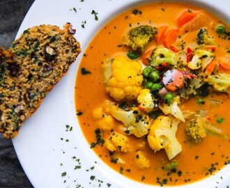 Vegetarisk currysoppa | SWEATLI