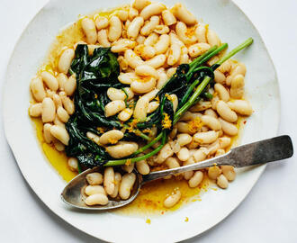 Cannellini Beans with Spinach