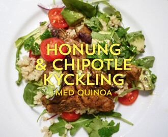Honung- och Chipotlekyckling med Quinoa