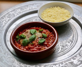 Marockansk fisk med ångad couscous