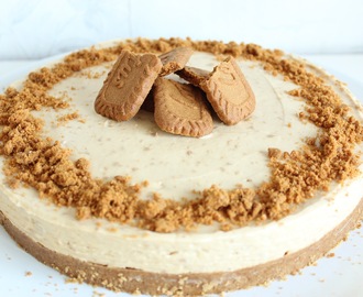 No-Bake Cookie Butter Cheesecake