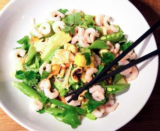 Vietnamesisk nudelsallad