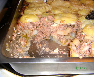 Musaca cu cartofi/Moussaka med potatis
