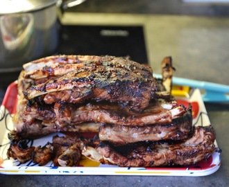 Recept  på grymt goda Spare ribs! Grilltiden är här!