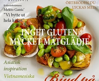 Glutenfri Matglädje - ny digital tidning för alla som av medicinska skäl måste eller som av andra orsaker väljer att äta glutenfritt