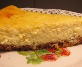 Härlig cheesecake med citron