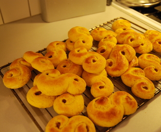 Naturligt glutenfria lussebullar