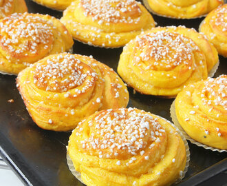 Lindas saffransbullar