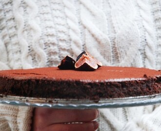 Vivis födelsedagscheesecake med choklad & espresso