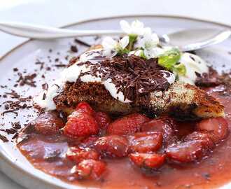 Ernsts varma kaka med kardemumma och choklad