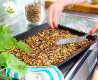 Granola  – enkelt och gott recept