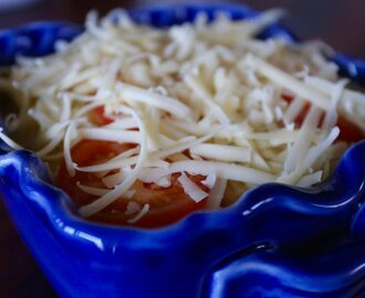 PASTAGRATÄNG MED RÖKT SKINKA