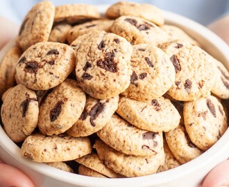 Mini chocolate chip cookies eller lyxiga kakflingor - Matrecept.se