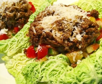 LCHF Tacos i kål / Tacos in cabbage