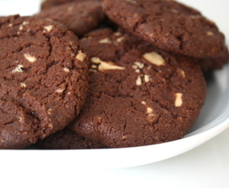 Chokladkakor / Cookies med vit choklad