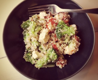'Rödgrön röra' eller paniksallad med quinoa