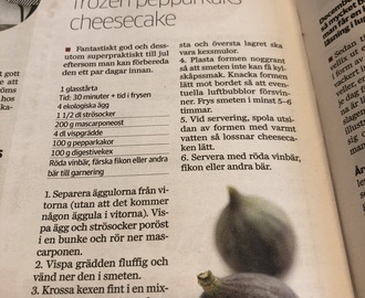 Pepparkaks-cheesecake