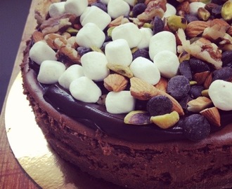 Rocky road cheesecake