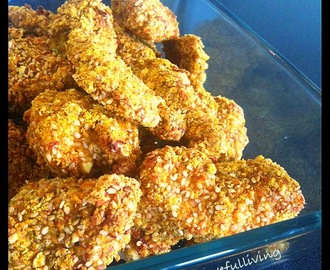 Kryddiga chicken nuggets (paleo/lchf)